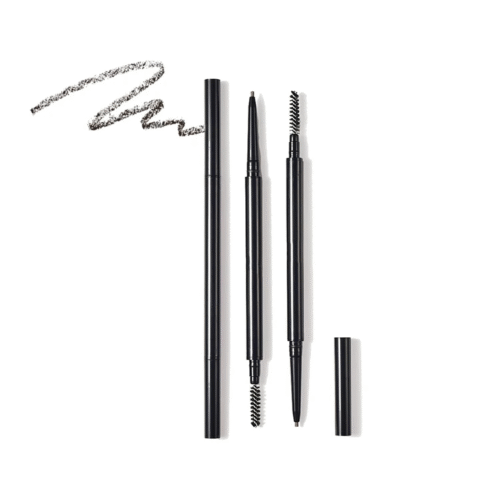 Shaping eyebrow pencil