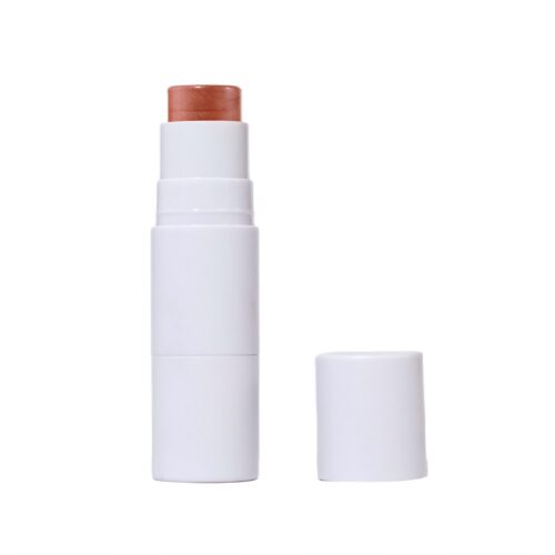 Double-ended cream highlighter stick-white