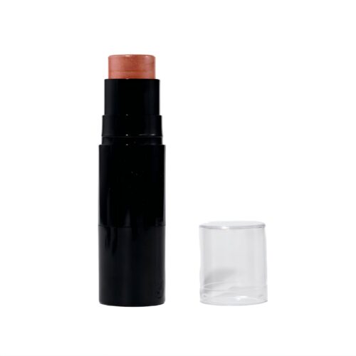 Double-ended cream highlighter stick-black